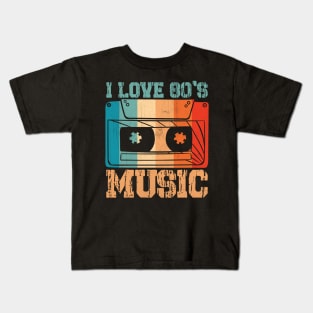 Retro 80's Cassette Tape Kids T-Shirt